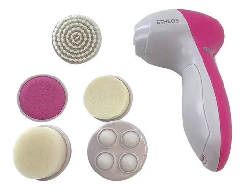 Cepillo Facial Limpieza 5 en 1 Exfoliante
