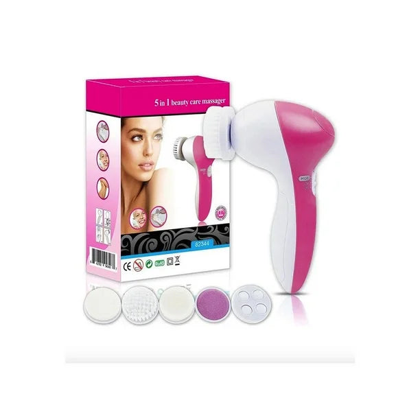 Cepillo Facial Limpieza 5 en 1 Exfoliante